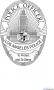 Laser Etched LAPD Badge
